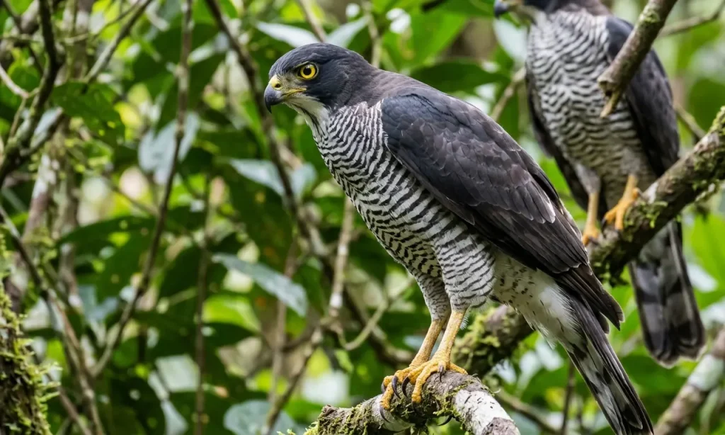 Black-mantled Goshawks