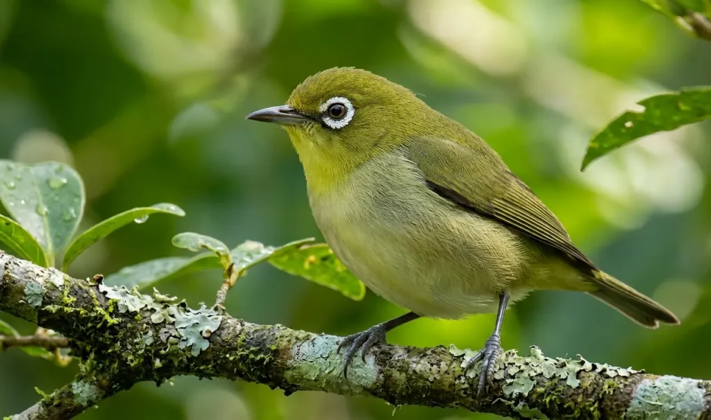 Bridled White-eyes (Zosterops conspicillatus)