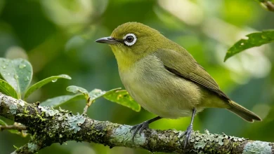 Bridled White-eyes (Zosterops conspicillatus)