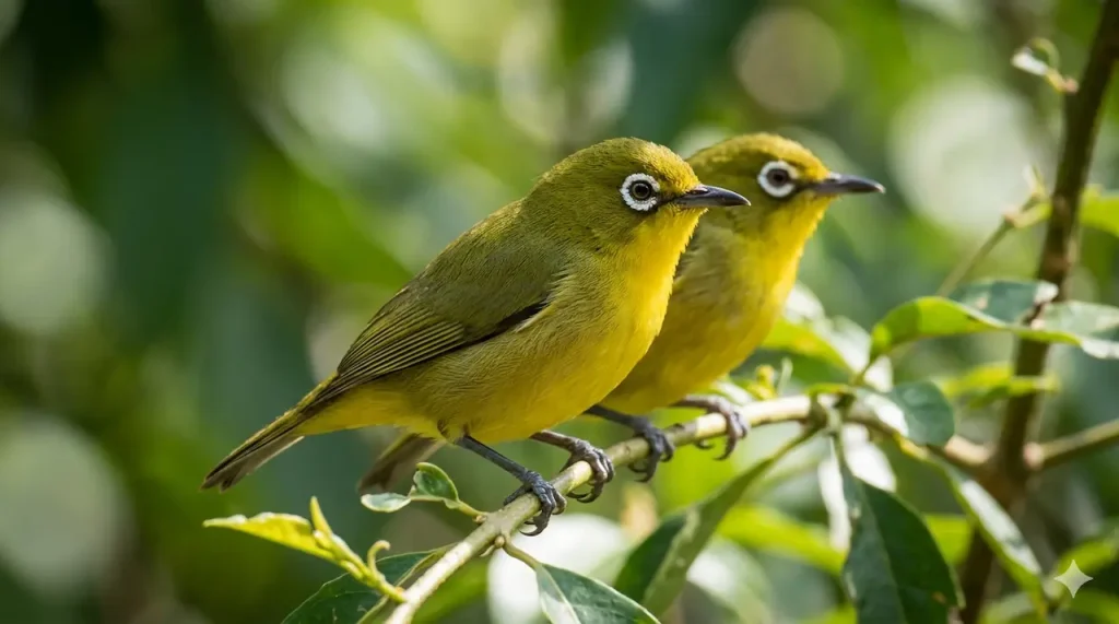 Golden-bellied White-eyes