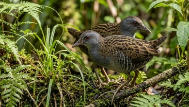 Great O'ahu Crakes (Porzana ralphorum)