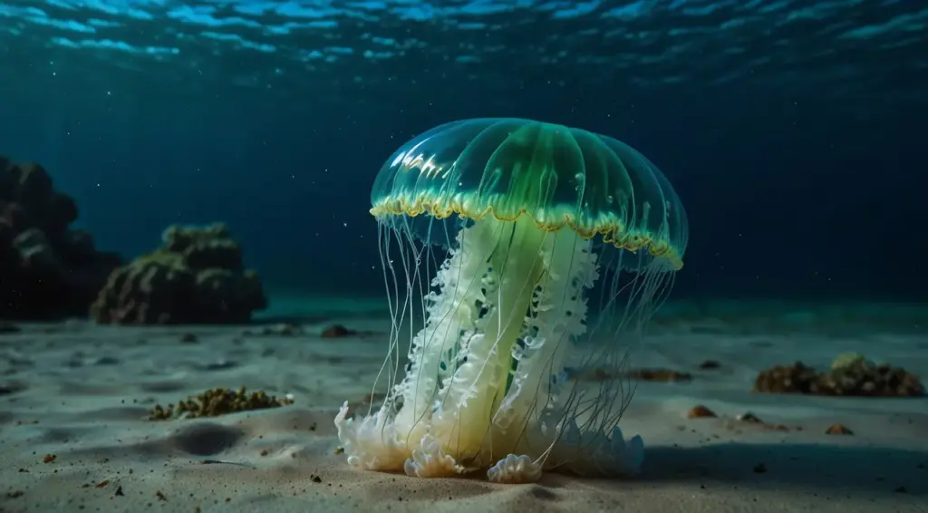Jellyfish Underwater