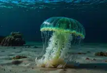Jellyfish Underwater