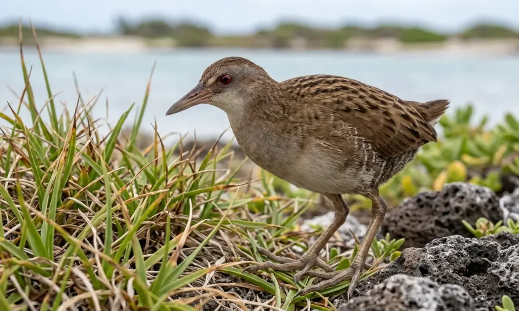 Laysan Rails (Porzana palmeri)