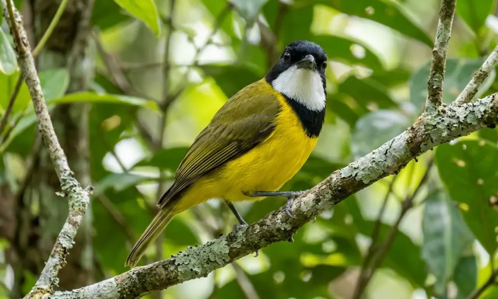 Melanesian Whistlers (Pachycephala Caledonica)