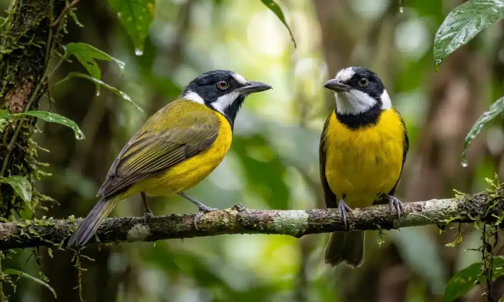 Oriole Whistlers (Pachycephala orioloides)