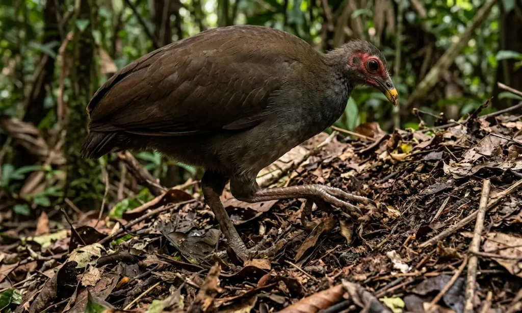Pile-builder Megapodes (Megapodius molistructor)
