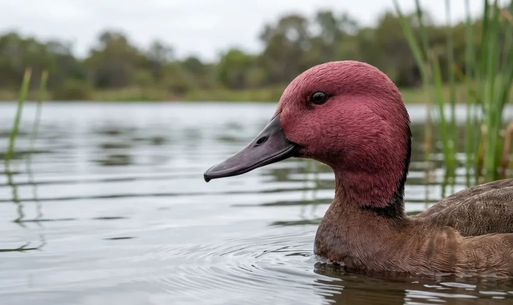 Pink-headed Duck (Netta caryophyllacea)