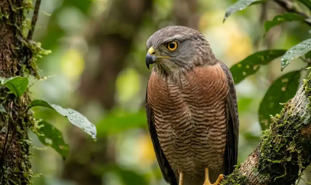 Vinous-breasted Sparrowhawks