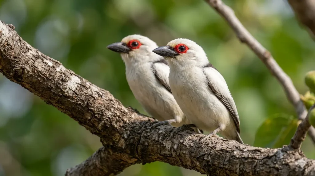 Zambian Barbets (Lybius chaplini)